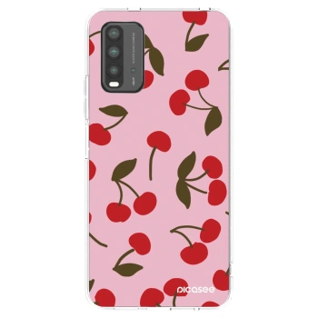 Picasee silikonski prozorni ovitek za Xiaomi Redmi 9T - Cherry