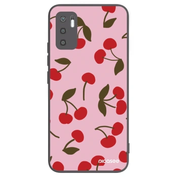 Picasee silikonski črni ovitek za Xiaomi Redmi Note 10 5G - Cherry