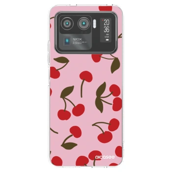 Picasee silikonski prozorni ovitek za Xiaomi Mi 11 Ultra - Cherry