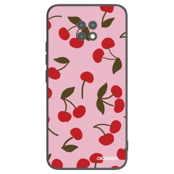 Picasee silikonski črni ovitek za Xiaomi Redmi Note 9T - Cherry
