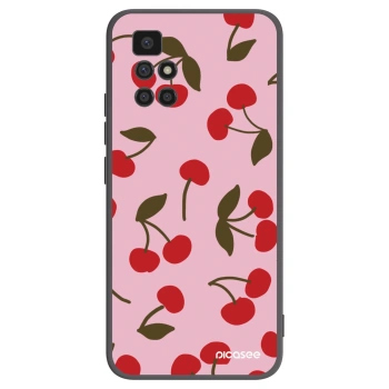 Picasee silikonski črni ovitek za Xiaomi Redmi 10 - Cherry