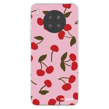 Picasee silikonski prozorni ovitek za Huawei Nova 8i - Cherry