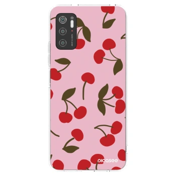 Picasee silikonski prozorni ovitek za Xiaomi Poco M3 Pro 5G - Cherry