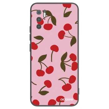 Picasee silikonski črni ovitek za Xiaomi Poco M3 Pro 5G - Cherry