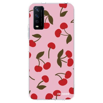 Picasee silikonski prozorni ovitek za Vivo Y11s - Cherry