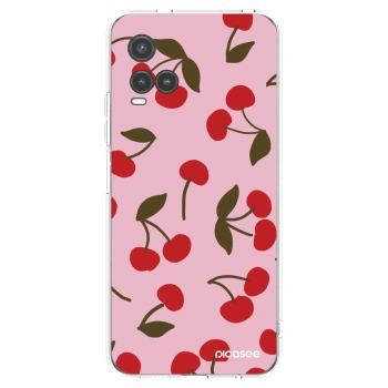 Picasee silikonski prozorni ovitek za Vivo Y33s - Cherry
