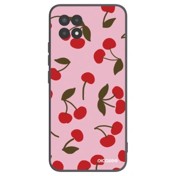 Picasee silikonski črni ovitek za Realme 8i - Cherry