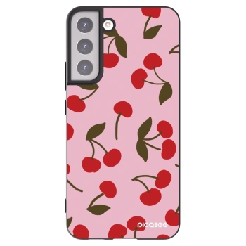 Picasee silikonski črni ovitek za Samsung Galaxy S22+ 5G - Cherry