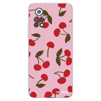 Picasee silikonski prozorni ovitek za Xiaomi Poco X4 Pro 5G - Cherry