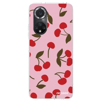 Picasee silikonski prozorni ovitek za Huawei Nova 9 SE - Cherry