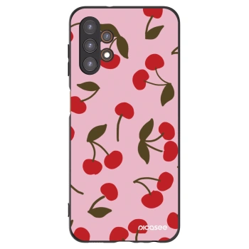 Picasee silikonski črni ovitek za Samsung Galaxy A13 4G A135 - Cherry