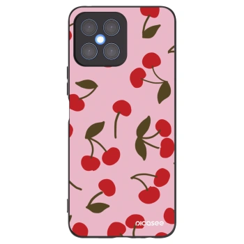 Picasee silikonski črni ovitek za Honor X8 4G - Cherry