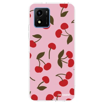 Picasee silikonski prozorni ovitek za Vivo Y01 - Cherry