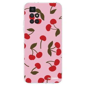 Picasee silikonski prozorni ovitek za Xiaomi Redmi 10 (2022) - Cherry