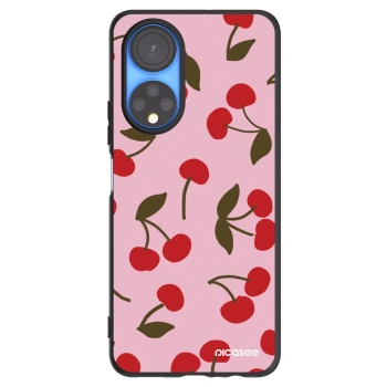 Picasee silikonski črni ovitek za Honor X7 - Cherry