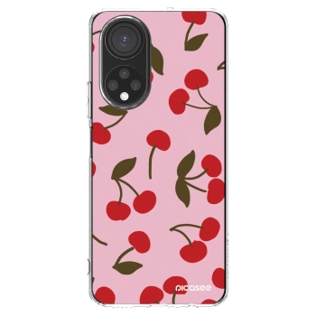Picasee silikonski prozorni ovitek za Honor X7 - Cherry