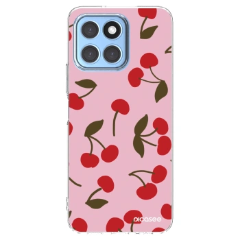 Picasee silikonski prozorni ovitek za Honor X8 5G - Cherry