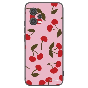 Picasee silikonski črni ovitek za Xiaomi Poco X5 - Cherry