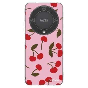 Picasee silikonski prozorni ovitek za Honor Magic5 Lite 5G - Cherry