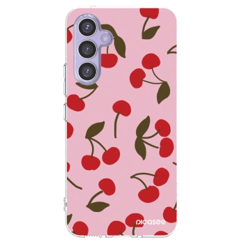 Picasee silikonski prozorni ovitek za Samsung Galaxy A54 5G A546B - Cherry