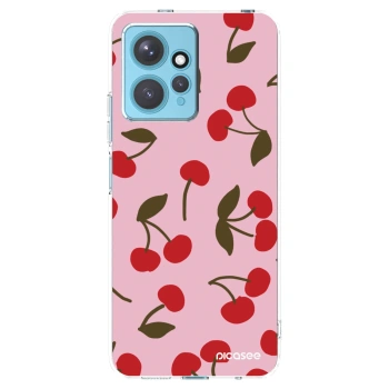 Picasee silikonski prozorni ovitek za Xiaomi Redmi Note 12 4G - Cherry
