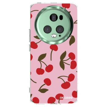 Picasee silikonski prozorni ovitek za Honor Magic5 Pro - Cherry