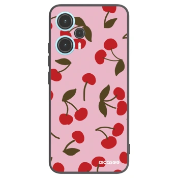Picasee silikonski črni ovitek za Xiaomi Poco F5 - Cherry