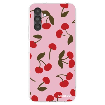 Picasee silikonski prozorni ovitek za Samsung Galaxy A04s A047F - Cherry