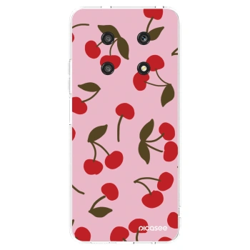 Picasee silikonski prozorni ovitek za Honor Magic4 Lite 5G - Cherry
