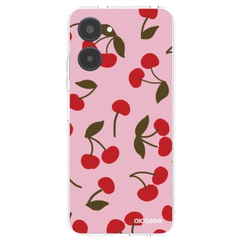 Picasee silikonski prozorni ovitek za Realme 10 4G - Cherry