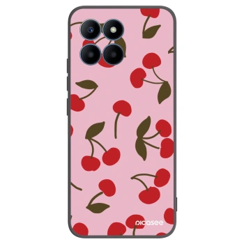 Picasee silikonski črni ovitek za Honor 70 Lite - Cherry