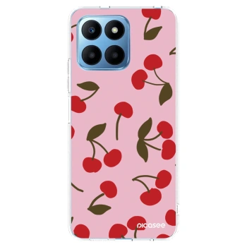 Picasee silikonski prozorni ovitek za Honor 70 Lite - Cherry