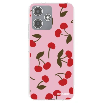 Picasee silikonski prozorni ovitek za Xiaomi Redmi 12 5G - Cherry