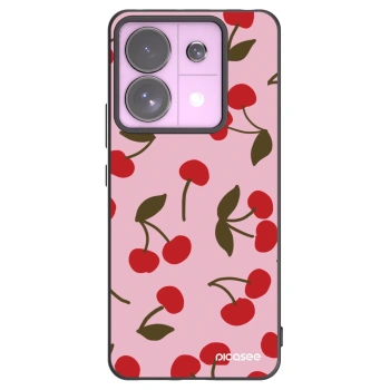 Picasee silikonski črni ovitek za Xiaomi Redmi Note 13 Pro 5G - Cherry