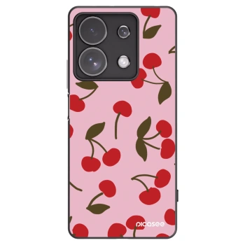 Picasee silikonski črni ovitek za Xiaomi Redmi Note 13 Pro 4G - Cherry