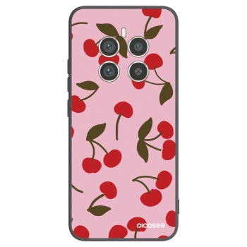 Picasee silikonski črni ovitek za Realme 12 Pro 5G - Cherry