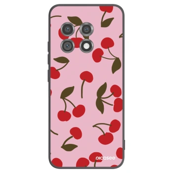 Picasee silikonski črni ovitek za OnePlus 11 5G - Cherry