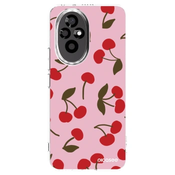 Picasee silikonski prozorni ovitek za Honor 200 Pro 5G - Cherry