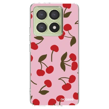 Picasee silikonski prozorni ovitek za Xiaomi 14T - Cherry