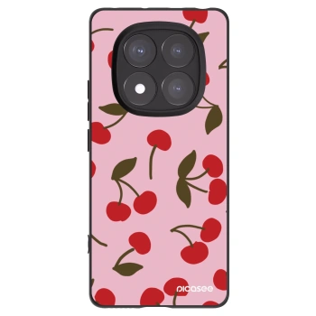 Picasee silikonski črni ovitek za Xiaomi Redmi Note 14 Pro 5G - Cherry