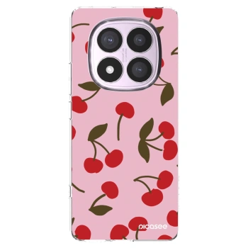 Picasee silikonski prozorni ovitek za Xiaomi Redmi Note 14 Pro 5G - Cherry