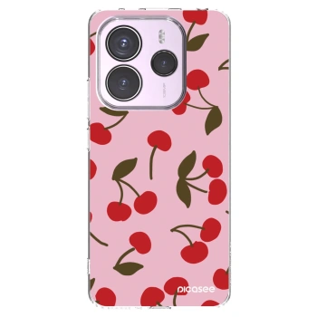 Picasee silikonski prozorni ovitek za Xiaomi Redmi Note 14 5G - Cherry