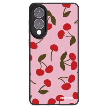 Picasee silikonski črni ovitek za Samsung Galaxy S25 Edge 5G - Cherry