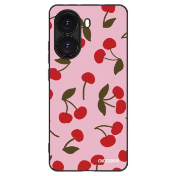 Picasee silikonski črni ovitek za Xiaomi Poco X7 Pro 5G - Cherry
