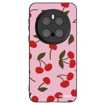 Picasee silikonski črni ovitek za Honor Magic7 Pro 5G - Cherry