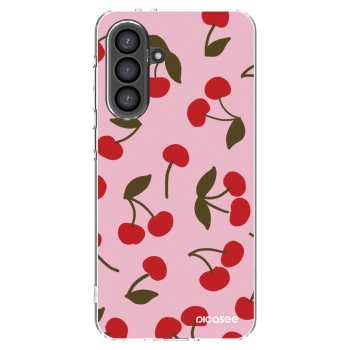 Picasee silikonski prozorni ovitek za Samsung Galaxy A36 5G - Cherry