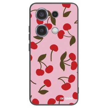Picasee silikonski črni ovitek za Xiaomi Redmi Note 14S - Cherry