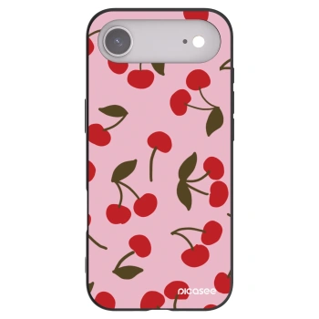 Picasee silikonski črni ovitek za Apple iPhone Air - Cherry