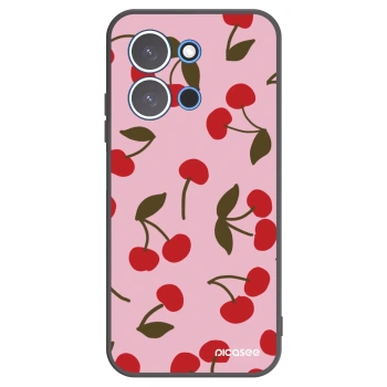 Picasee silikonski črni ovitek za Xiaomi Redmi 15C 4G - Cherry