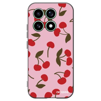 Picasee silikonski črni ovitek za Xiaomi 17 - Cherry